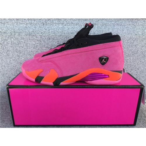 Air Jordan 14 Low Shocking Pink