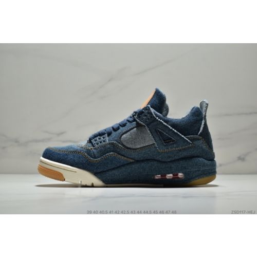 Levis x Nike Air Jordan 4 Denim AO2571-401