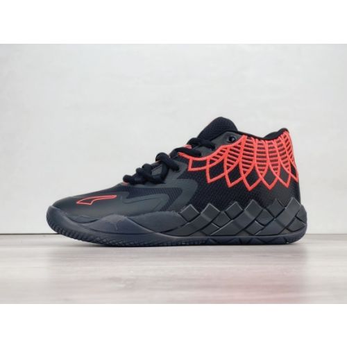 Puma LaMelo Ball MB.01 Black Red Blast 376443-08