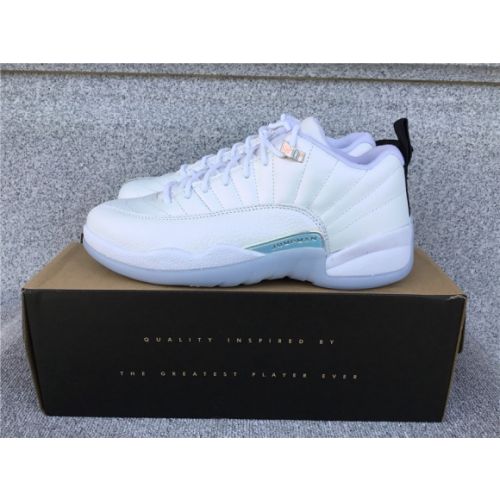 Air Jordan 12 Low easter egg white blue