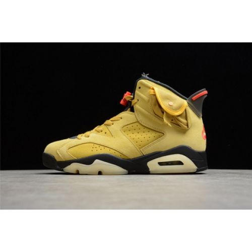 Travis Scott Air Jordan 6 yellow Cactus Jack CN1084-300