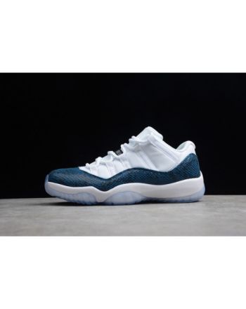 Air Jordan 11 Low Blue Snakeskin CD6846-102