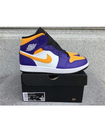 Air Jordan 1 Mid "Lakers