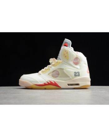 Off-White Air Jordan 5 ice cream colorway CT8480-002