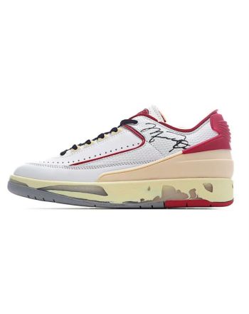 Off-White x Air Jordan 2 Low SP White Red DJ4375-106