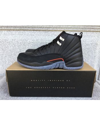 Air Jordan 12 black red gray cement