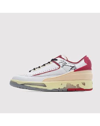 Off-White X Air Jordan 2 Low SP White Red DJ4375-106