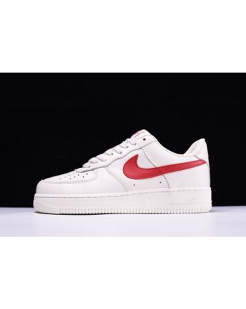 Nike Air Force 1 07 White Sport Red New Shoes 315122-126