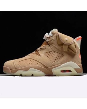 TRAVIS SCOTT X AIR JORDAN 6 BRITISH KHAKI DH0690-200