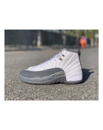 AIR JORDAN 12 GS White / Dark Grey 153265-160